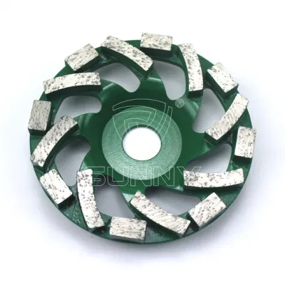 5-дюймовый турбо-алмазный шлифовальный круг для бетона